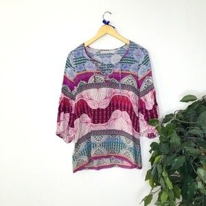 Chelsea & Violet Colorful Blouse
